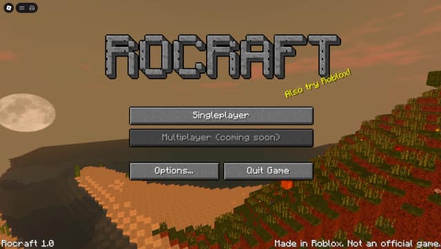 RoCraft | Minecraft 2.0
