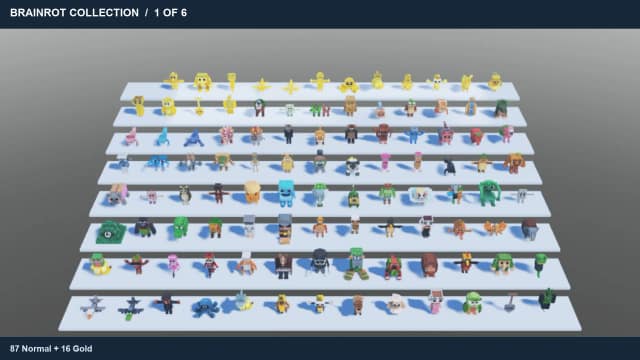 Brainrot Model Collection: 617 Models & Variants